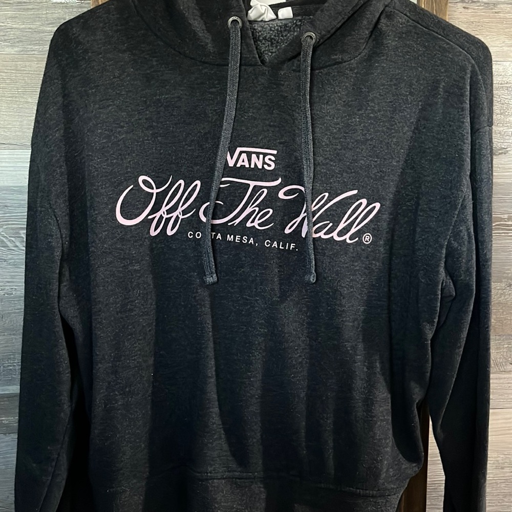 Women’s Vans cropped hooded sweatshirt size -S